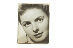 Vintage Ingrid Bergman Headshot Photograph // ONH Item 7725
