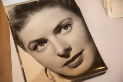 Vintage Ingrid Bergman Headshot Photograph // ONH Item 7725 Image 1