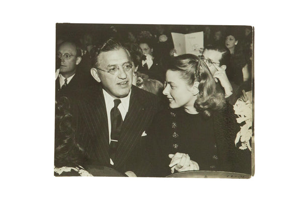 Vintage Ingrid Bergman Candid Photograph // ONH Item 7731