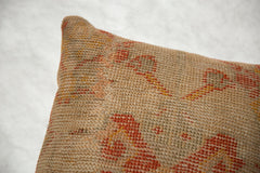 Vintage Turkish Rug Fragment Butterfly 20x20 Pillow // ONH Item 7741 Image 2