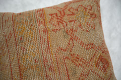 Vintage Turkish Rug Fragment Throw Pillow // ONH Item 7746 Image 3
