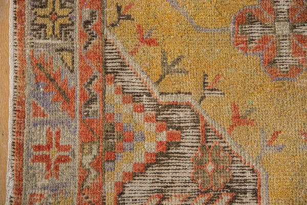 2.5x5 Vintage Distressed Oushak Rug Runner // ONH Item 7748 Image 5