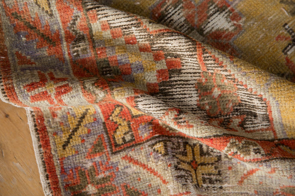 2.5x5 Vintage Distressed Oushak Rug Runner // ONH Item 7748 Image 6