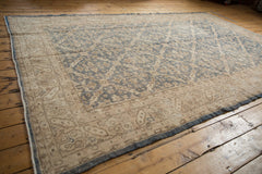 6.5x10.5 Vintage Distressed Oushak Carpet // ONH Item 7754 Image 2