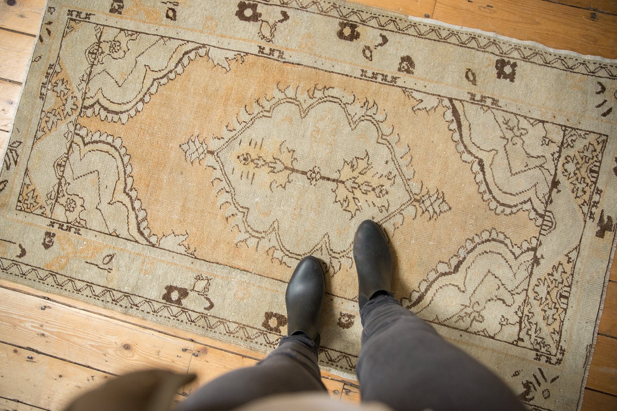 3x5.5 Vintage Distressed Oushak Rug // ONH Item 7760 Image 1