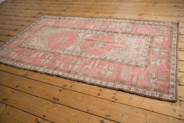 3.5x6.5 Vintage Distressed Oushak Rug // ONH Item 7762 Image 6
