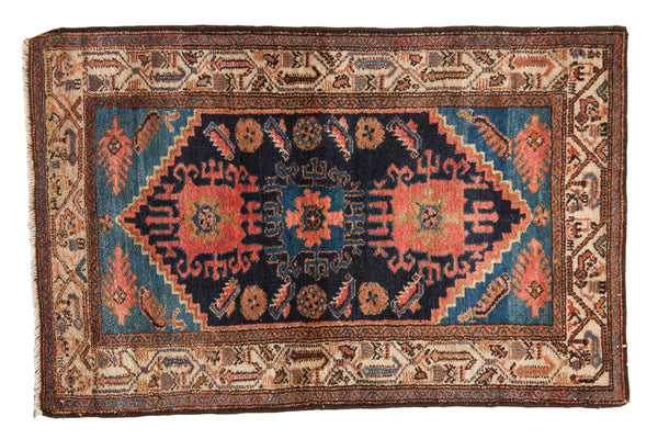 3x4.5 Vintage Fine Hamadan Rug // ONH Item 7763
