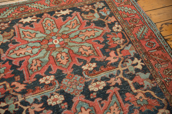 4.5x5.5 Antique Heriz Square Rug // ONH Item 7764 Image 4