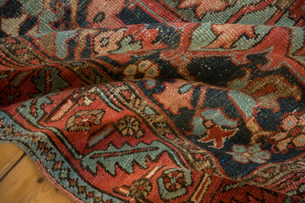 4.5x5.5 Antique Heriz Square Rug // ONH Item 7764 Image 9