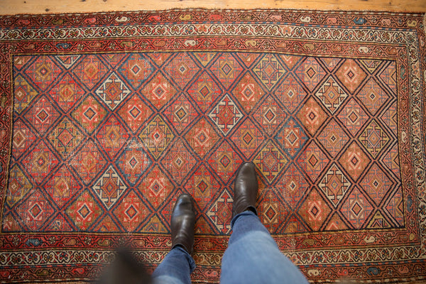 4x6.5 Antique Kurdish Malayer Rug // ONH Item 7770 Image 1