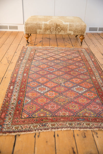 4x6.5 Antique Kurdish Malayer Rug // ONH Item 7770 Image 4