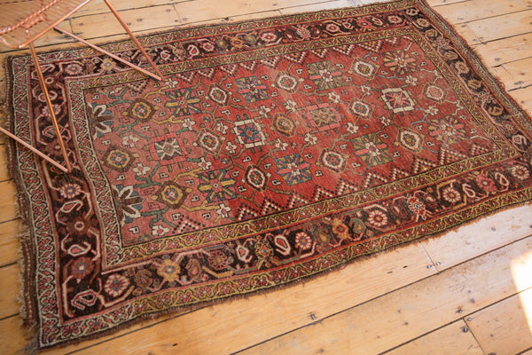 3.5x6 Antique Kurdish Bijar Rug // ONH Item 7772 Image 5