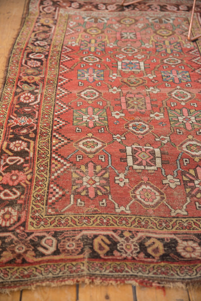 3.5x6 Antique Kurdish Bijar Rug // ONH Item 7772 Image 7