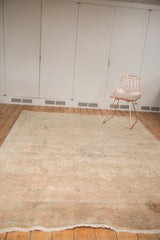 7x9 Vintage Fragment Kashan Carpet // ONH Item 7775 Image 5