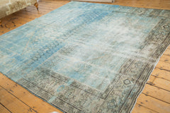 9x9 Vintage Distressed Fragment Mahal Square Carpet // ONH Item 7776 Image 5