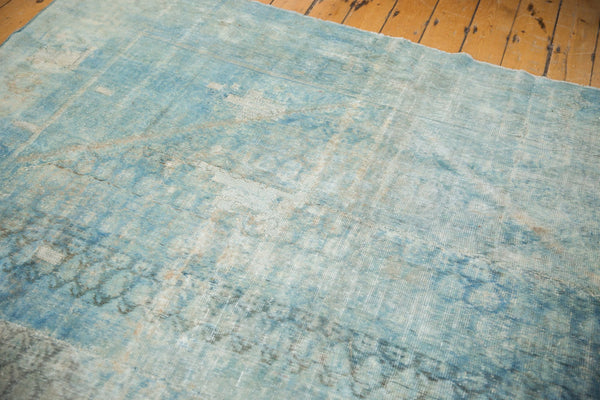 9x9 Vintage Distressed Fragment Mahal Square Carpet // ONH Item 7776 Image 10