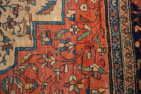 8x11.5 Antique Farahan Sarouk Carpet // ONH Item 7777 Image 9