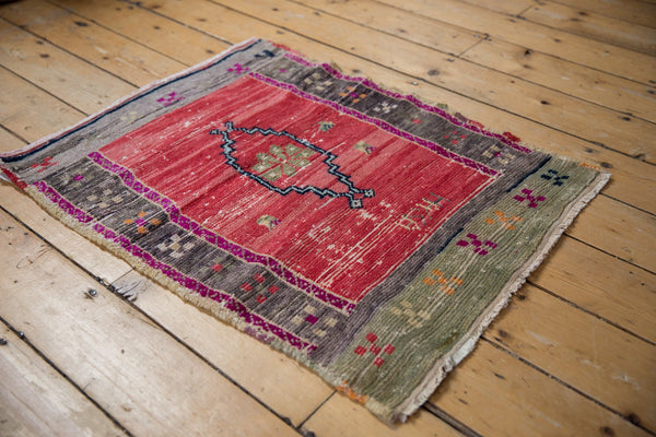 2.5x3 Vintage Distressed Oushak Square Rug // ONH Item 7795 Image 2