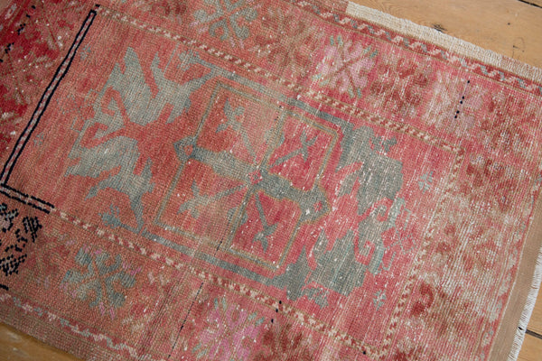 2.5x3.5 Vintage Distressed Oushak Rug // ONH Item 7796 Image 4