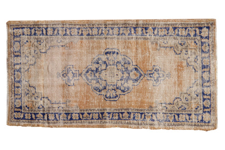 2.5x4.5 Vintage Distressed Oushak Rug // ONH Item 7801
