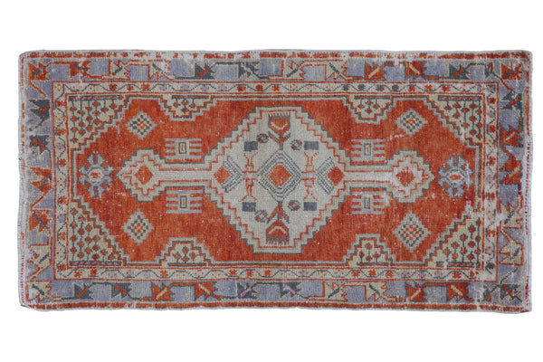 2.5x4.5 Vintage Distressed Oushak Rug // ONH Item 7806