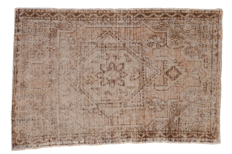 4x5.5 Vintage Distressed Oushak Rug // ONH Item 7809