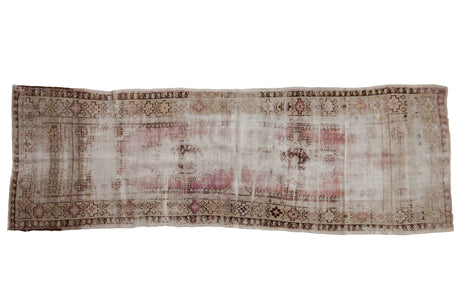 3x8.5 Vintage Distressed Oushak Rug Runner // ONH Item 7813