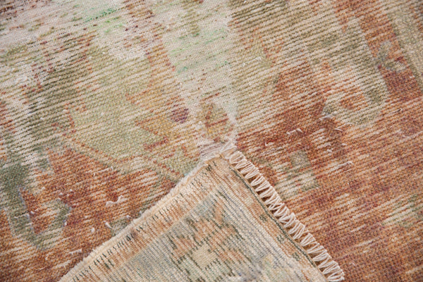 2.5x5 Vintage Distressed Oushak Rug Runner // ONH Item 7817 Image 6