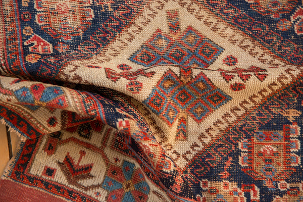 3x8.5 Antique Afshar Rug Runner // ONH Item 7821 Image 9