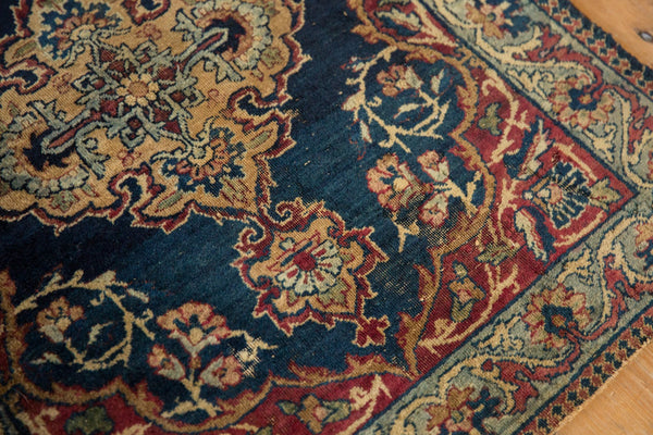 2x2.5 Antique Kermanshah Square Rug Mat // ONH Item 7833 Image 5