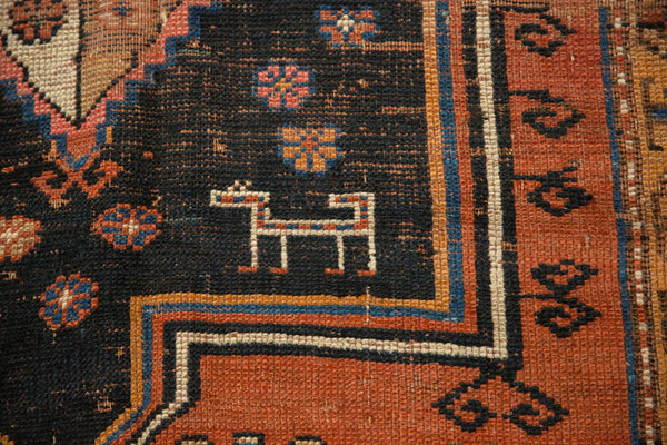 3.5x5 Vintage Caucasian Rug // ONH Item 7835 Image 4