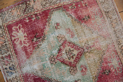 3x3.5 Vintage Distressed Oushak Square Rug // ONH Item 7847 Image 2