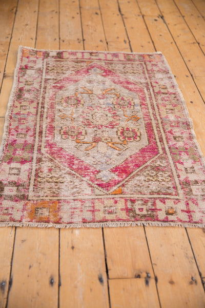 2.5x4.5 Vintage Distressed Oushak Rug // ONH Item 7854 Image 2