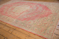 6.5x9.5 Vintage Distressed Oushak Carpet // ONH Item 7857 Image 2