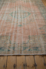6x9.5 Vintage Distressed Oushak Carpet // ONH Item 7859 Image 3
