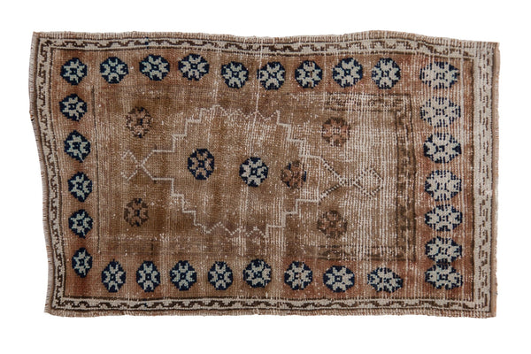 2.5x4 Vintage Distressed Oushak Rug // ONH Item 7863