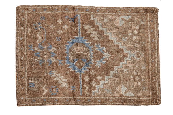 2.5x3.5 Vintage Distressed Oushak Rug // ONH Item 7865