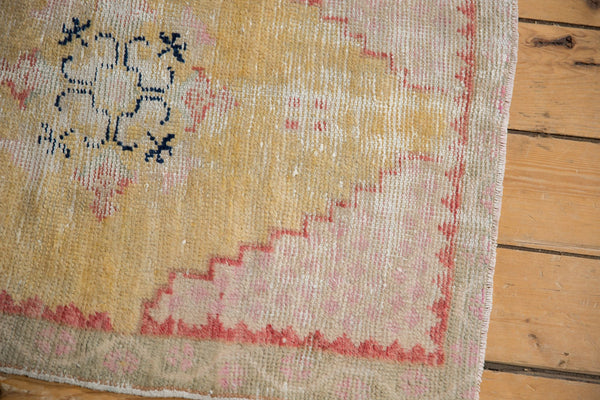 2x3.5 Vintage Distressed Oushak Rug // ONH Item 7866 Image 3