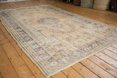 6.5x9.5 Vintage Distressed Oushak Carpet // ONH Item 7869 Image 1