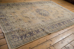 6.5x9.5 Vintage Distressed Oushak Carpet // ONH Item 7869 Image 5