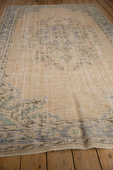 5.5x9 Vintage Distressed Oushak Carpet // ONH Item 7870 Image 1