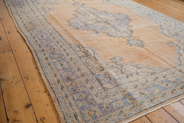 6.5x9.5 Vintage Distressed Oushak Carpet // ONH Item 7872 Image 2