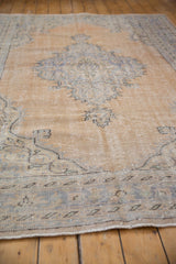 6.5x9.5 Vintage Distressed Oushak Carpet // ONH Item 7872 Image 7