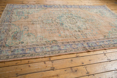 5.5x9 Vintage Distressed Oushak Carpet // ONH Item 7874 Image 5