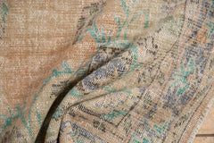 5.5x9 Vintage Distressed Oushak Carpet // ONH Item 7874 Image 10