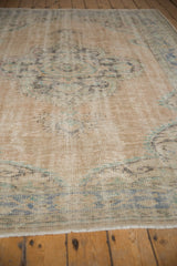 6.5x9 Vintage Distressed Oushak Carpet // ONH Item 7876 Image 4
