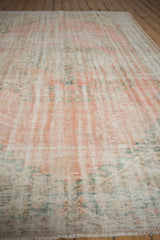 6.5x10 Vintage Distressed Oushak Carpet // ONH Item 7877 Image 4
