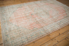 6.5x10 Vintage Distressed Oushak Carpet // ONH Item 7877 Image 5