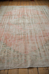 6.5x10 Vintage Distressed Oushak Carpet // ONH Item 7877 Image 6
