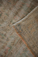 6.5x10 Vintage Distressed Oushak Carpet // ONH Item 7877 Image 10